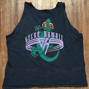 Vintage gecko Hawaii men’s XL tank top